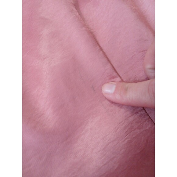 Choosy Sunset Vibes Pink Satin Blazer Mini Dress Size 0 Barbie - Picture 7 of 7